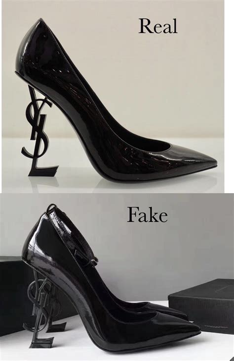 saint laurent shoes replica|YSL Yves Saint Laurent OPYUM SHOE Real Vs. Fake .